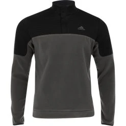 Adidas DWR Block 1/4 Zip Outerwear Pullover Golf Apparel