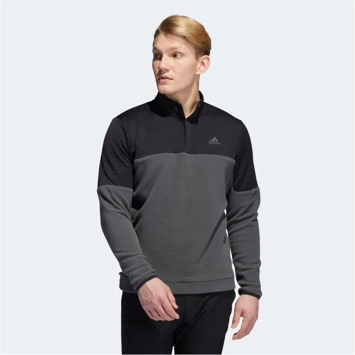 Adidas DWR Block 1/4 Zip Outerwear Pullover Golf Apparel 4 Adidas DWR Block 1/4 Zip Outerwear Pullover Golf Apparel - Image 4