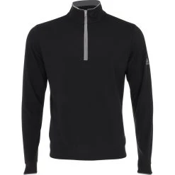 Adidas Light-Weight 1/4 Zip Outerwear Pullover Golf Apparel