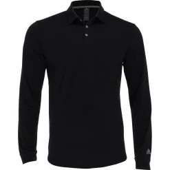 Adidas UPF Shirt Polo Long Sleeve Golf Apparel