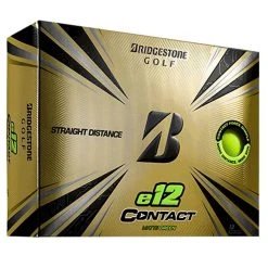 Bridgestone E12 Contact Matte Green Distance Golf Balls