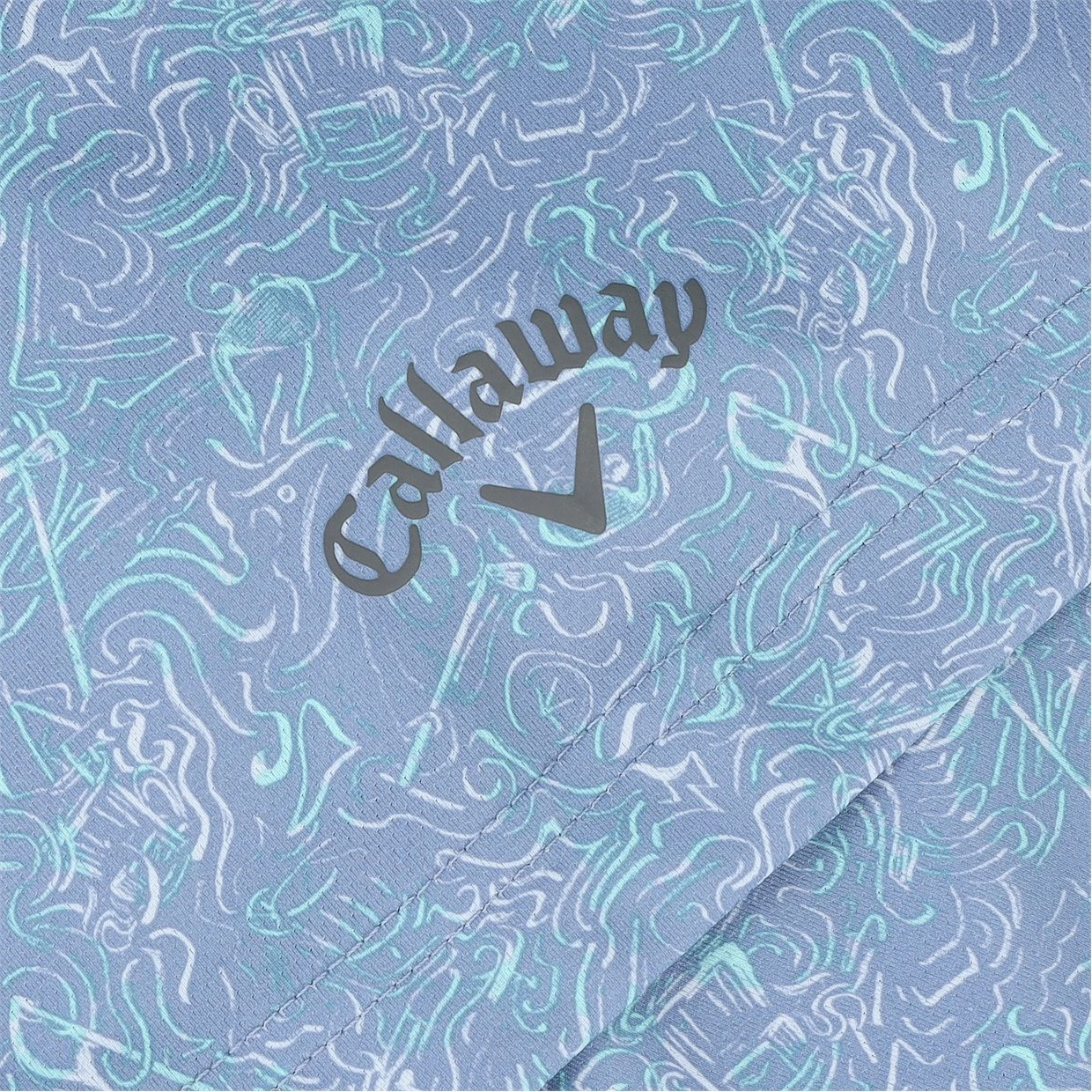 Callaway All-Over Abstract Novelty Print Shirt Polo Short Sleeve Golf Apparel 4 Callaway All-Over Abstract Novelty Print Shirt Polo Short Sleeve Golf Apparel - Image 4