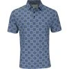 Callaway Artisan Foulard Print Shirt Polo Short Sleeve Golf Apparel