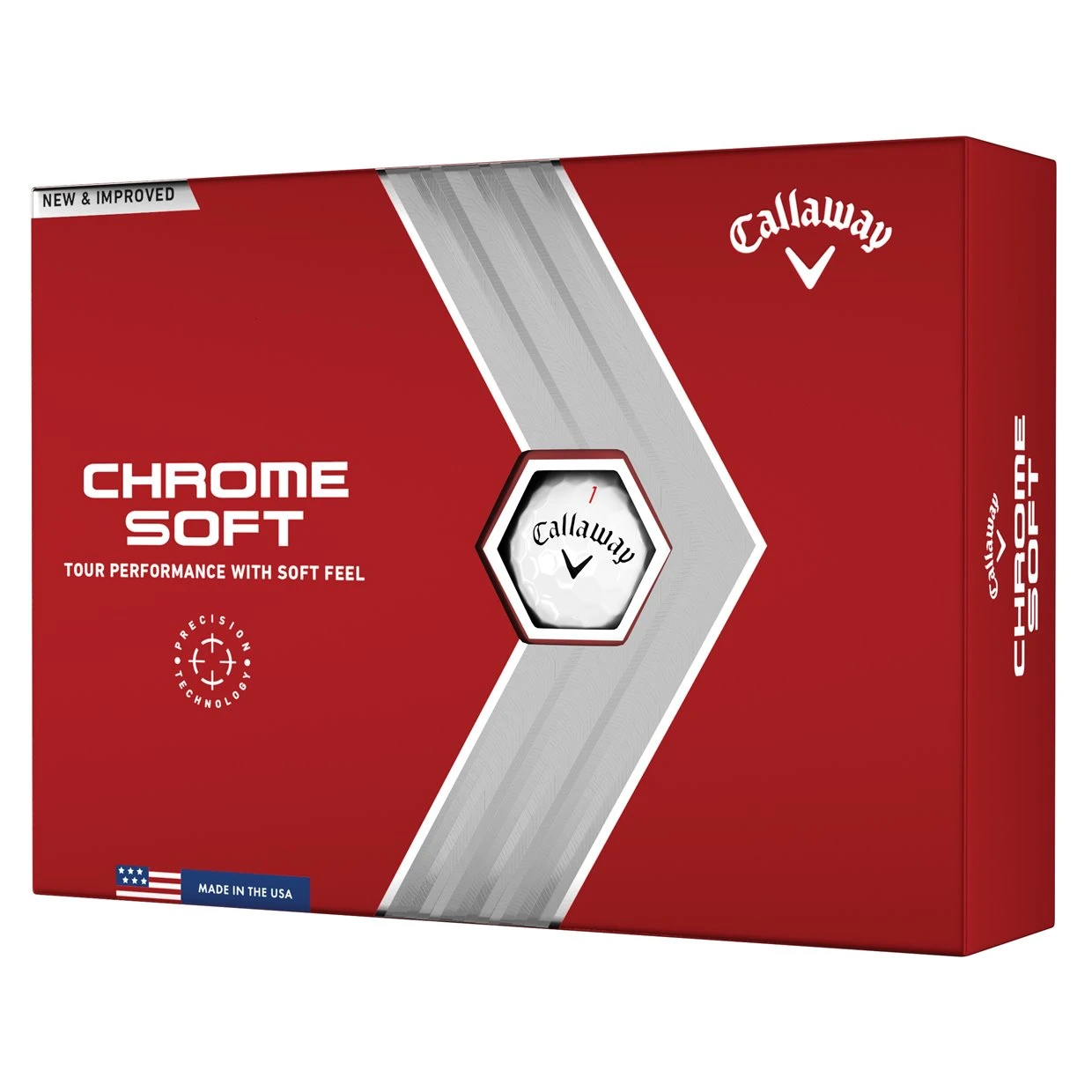 Callaway Chrome Soft 22 Tour Golf Balls 1 Callaway Chrome Soft 22 Tour Golf Balls