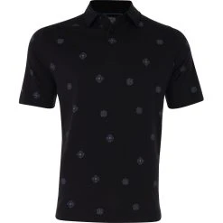 Callaway Classic Foulard Print Shirt Polo Short Sleeve Golf Apparel