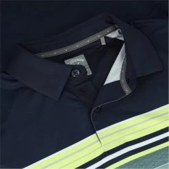 Callaway Engineered Fluid Stripe Print Shirt Polo Short Sleeve Golf Apparel 7 Callaway Engineered Fluid Stripe Print Shirt Polo Short Sleeve Golf Apparel -Cobra Golf-shop callaway engineered fluid stripe print shirt 3