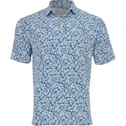 Callaway Filtered Floral Print Shirt Polo Short Sleeve Golf Apparel