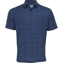 Callaway Micro Floral Pritned Shirt Polo Short Sleeve Golf Apparel