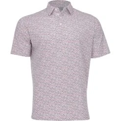 Callaway Seasonal Novelty Print Shirt Polo Short Sleeve Golf Apparel