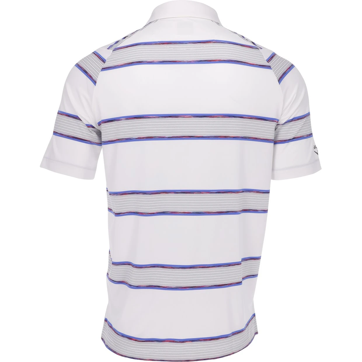 Callaway Yarn-Dyed Space Dye Filtered Stripe Shirt Polo Short Sleeve Golf Apparel 2 Callaway Yarn-Dyed Space Dye Filtered Stripe Shirt Polo Short Sleeve Golf Apparel - Image 2