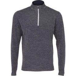 FootJoy Jacquard Texture Midlayer Outerwear Pullover Golf Apparel