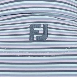 FootJoy Mini Stripe Lisle Self Collar Shirt Polo Short Sleeve Golf Apparel -Cobra Golf-shop footjoy mini stripe lisle self collar shirt 3