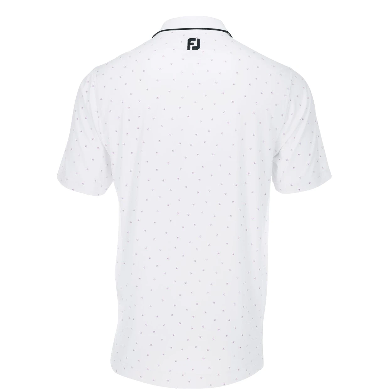 FootJoy Push Play Print Lisle Previous Season Apparel Style Shirt Polo Short Sleeve Golf Apparel 2 FootJoy Push Play Print Lisle Previous Season Apparel Style Shirt Polo Short Sleeve Golf Apparel - Image 2