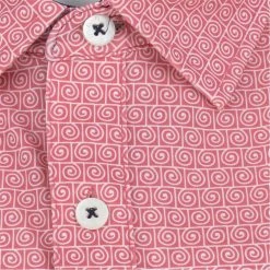 FootJoy Spiral Line Print Lisle Self Collar Polo Shirt Polo Short Sleeve Golf Apparel -Cobra Golf-shop footjoy spiral line print lisle self collar polo shirt 4