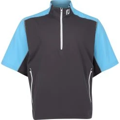 FootJoy Tour Logo Sport Short Sleeve Wind Shirt Outerwear Wind Jacket Golf Apparel