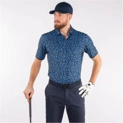 Galvin Green Mack Shirt Polo Short Sleeve Golf Apparel -Cobra Golf-shop galvin green mack shirt 2