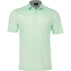 Greg Norman Bayside Shirt Polo Short Sleeve Golf Apparel