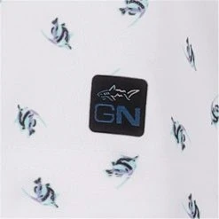 Greg Norman Butterfly Fish Shirt Polo Short Sleeve Golf Apparel -Cobra Golf-shop greg norman butterfly fish shirt 3