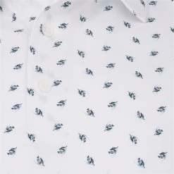 Greg Norman Butterfly Fish Shirt Polo Short Sleeve Golf Apparel -Cobra Golf-shop greg norman butterfly fish shirt 4