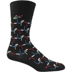 Greg Norman GN Golf Clubs Socks Crew Golf Apparel