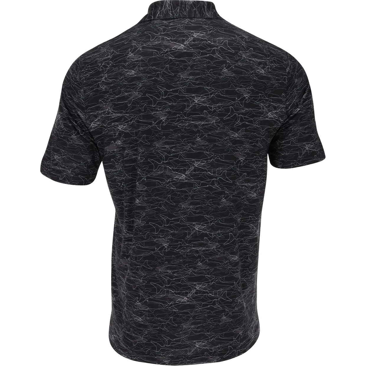 Greg Norman Lab Shark Shadow Shirt Polo Short Sleeve Golf Apparel 2 Greg Norman Lab Shark Shadow Shirt Polo Short Sleeve Golf Apparel - Image 2