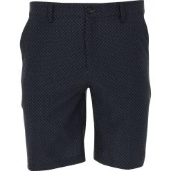 Greg Norman ML75 Microlux Hybrid Flag Print Shorts Flat Front Golf Apparel