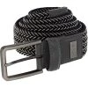 Greg Norman Two-Tone Braided Stretch Accessories Belts Golf Apparel