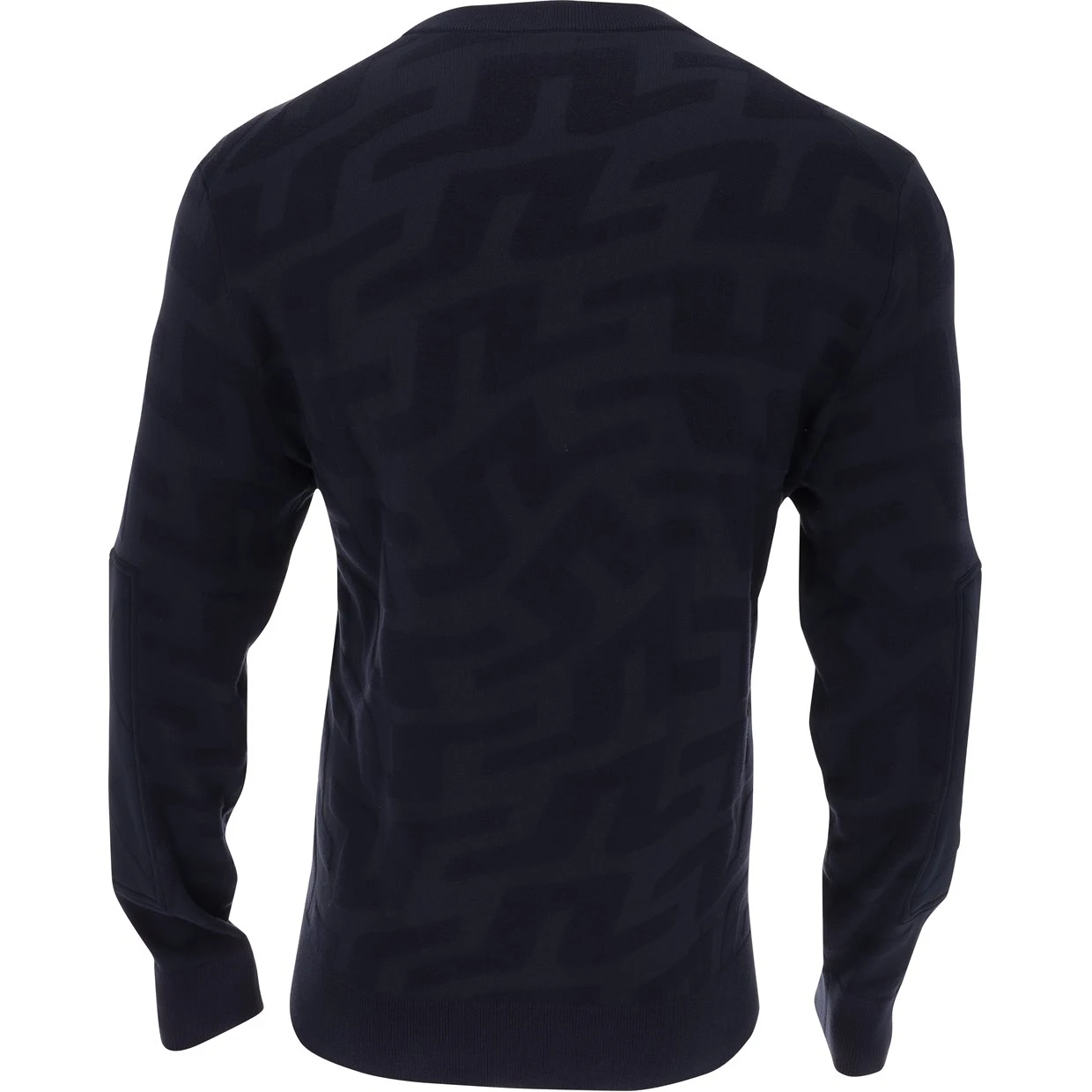 J.Lindeberg J. Lindeberg Swirl Knitted Sweater Crew Golf Apparel 2 J.Lindeberg J. Lindeberg Swirl Knitted Sweater Crew Golf Apparel - Image 2