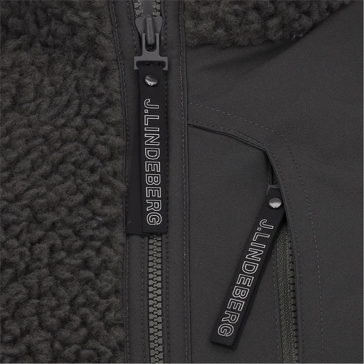 J.Lindeberg J. Lindeberg Zeke Pile MidLayer Outerwear Jacket Golf Apparel 5 J.Lindeberg J. Lindeberg Zeke Pile MidLayer Outerwear Jacket Golf Apparel - Image 5