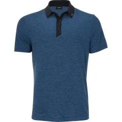 JDX Adam Duo Heather Shirt Polo Short Sleeve Golf Apparel