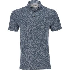 Linksoul Anza Dust Print Shirt Polo Short Sleeve Golf Apparel