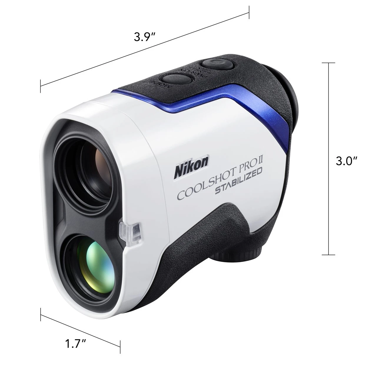 Nikon CoolShot Pro II Stabilized GPS/Range Finders 2 Nikon CoolShot Pro II Stabilized GPS/Range Finders - Image 2