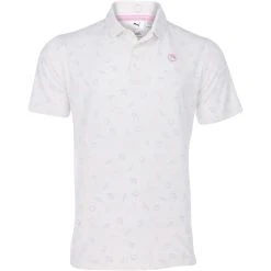 Puma AP Cloudspun Contender Shirt Polo Short Sleeve Golf Apparel