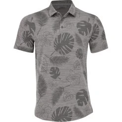 Puma Cloudspun Leaves N' Flowers Shirt Polo Short Sleeve Golf Apparel