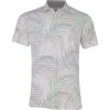 Puma CloudSpun Palm Leaf Shirt Polo Short Sleeve Golf Apparel