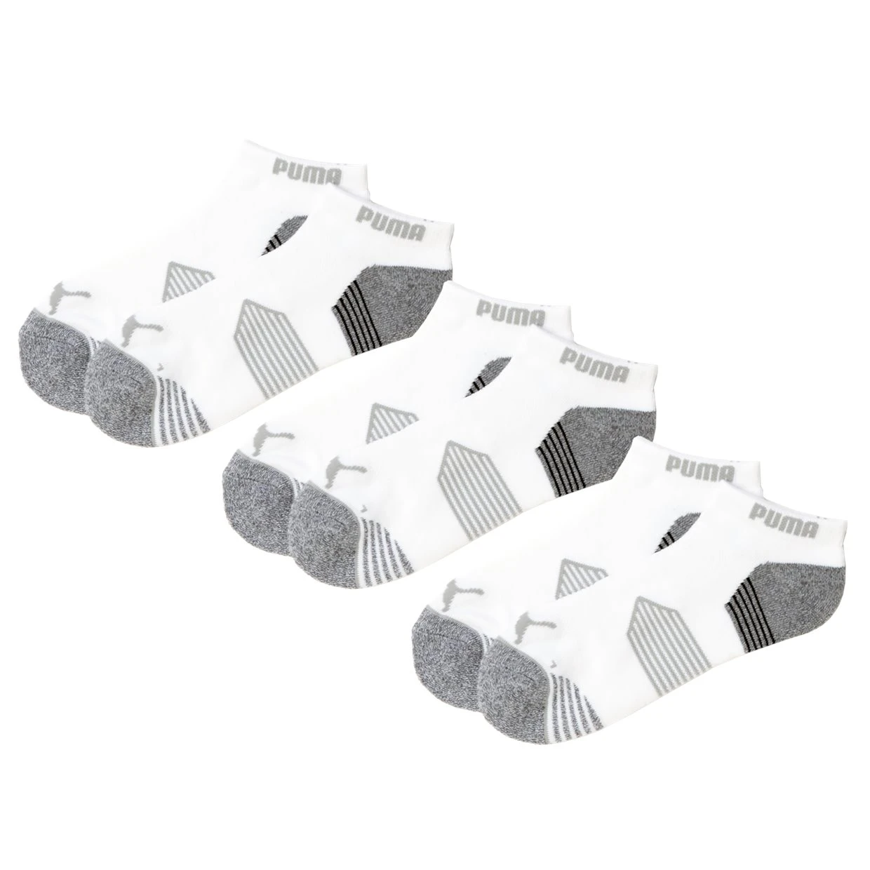 Puma Essential Low Cut 3 Pack Socks Ankle Golf Apparel 2 Puma Essential Low Cut 3 Pack Socks Ankle Golf Apparel - Image 2