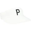 Puma P Adjustable Headwear Visor Golf Apparel