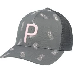 Puma Pineapples Trucker P Headwear Cap Golf Apparel 9 Puma Pineapples Trucker P Headwear Cap Golf Apparel -Cobra Golf-shop puma pineapples trucker p headwear 4