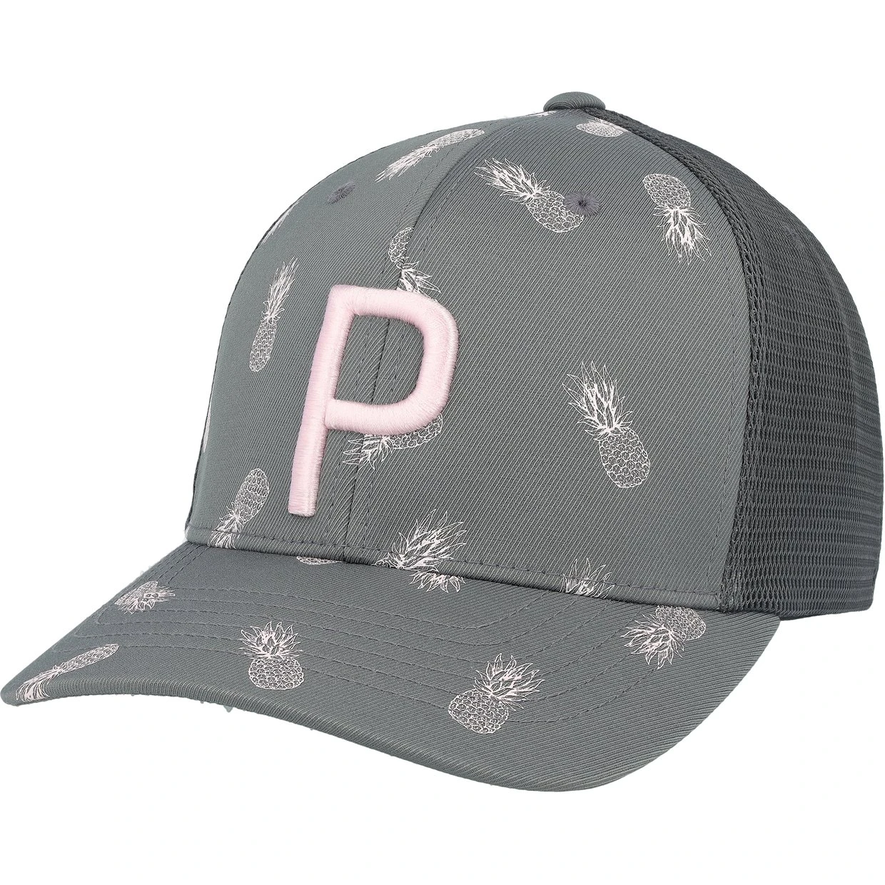 Puma Pineapples Trucker P Headwear Cap Golf Apparel 5 Puma Pineapples Trucker P Headwear Cap Golf Apparel - Image 5