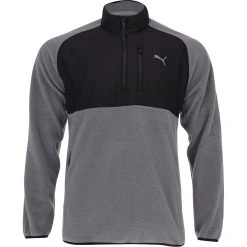Puma Sherpa ¼ Zip Outerwear Pullover Golf Apparel