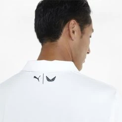 Puma Volition Paisley Stripe Shirt Polo Short Sleeve Golf Apparel -Cobra Golf-shop puma volition paisley stripe shirt 3