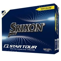 Srixon Q-Star Tour 4 Tour Yellow Tour Golf Balls