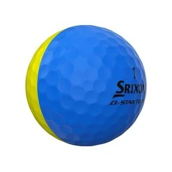 Srixon Q-Star Tour Divide Blue/Yellow Tour Distance Golf Balls -Cobra Golf-shop srixon q star tour divide blue yellow golf ball 2