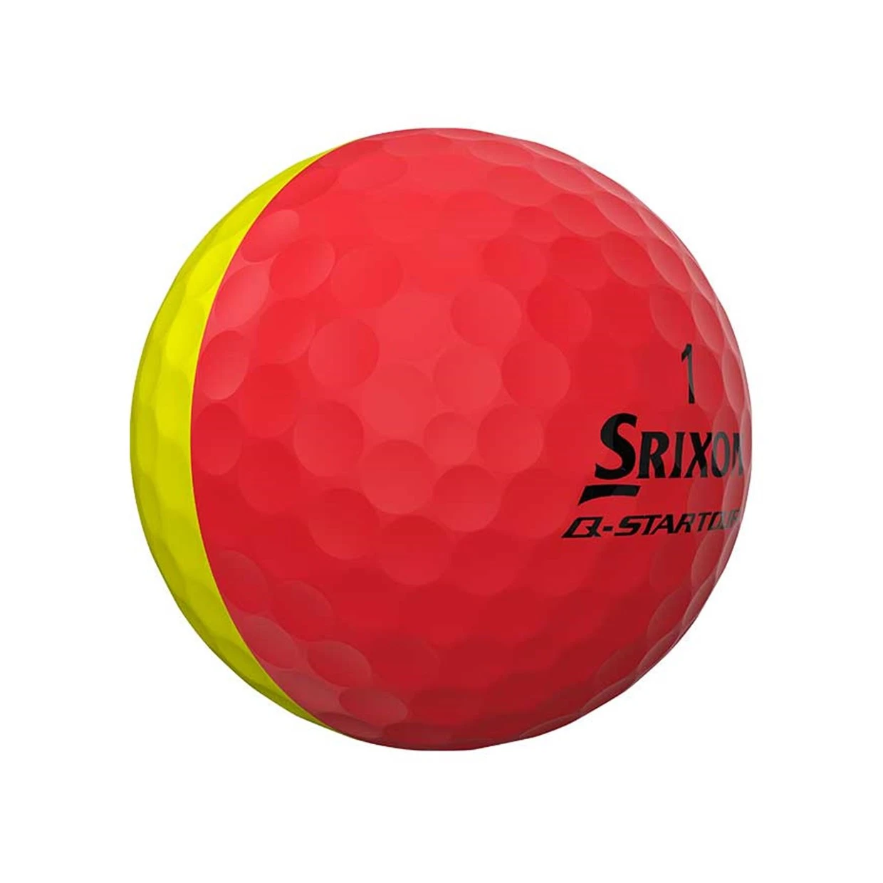 Srixon Q-Star Tour Divide Red/Yellow Tour Distance Golf Balls 4 Srixon Q-Star Tour Divide Red/Yellow Tour Distance Golf Balls - Image 4
