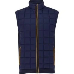 Sun Mountain Retro Puff Wind Outerwear Vest Golf Apparel