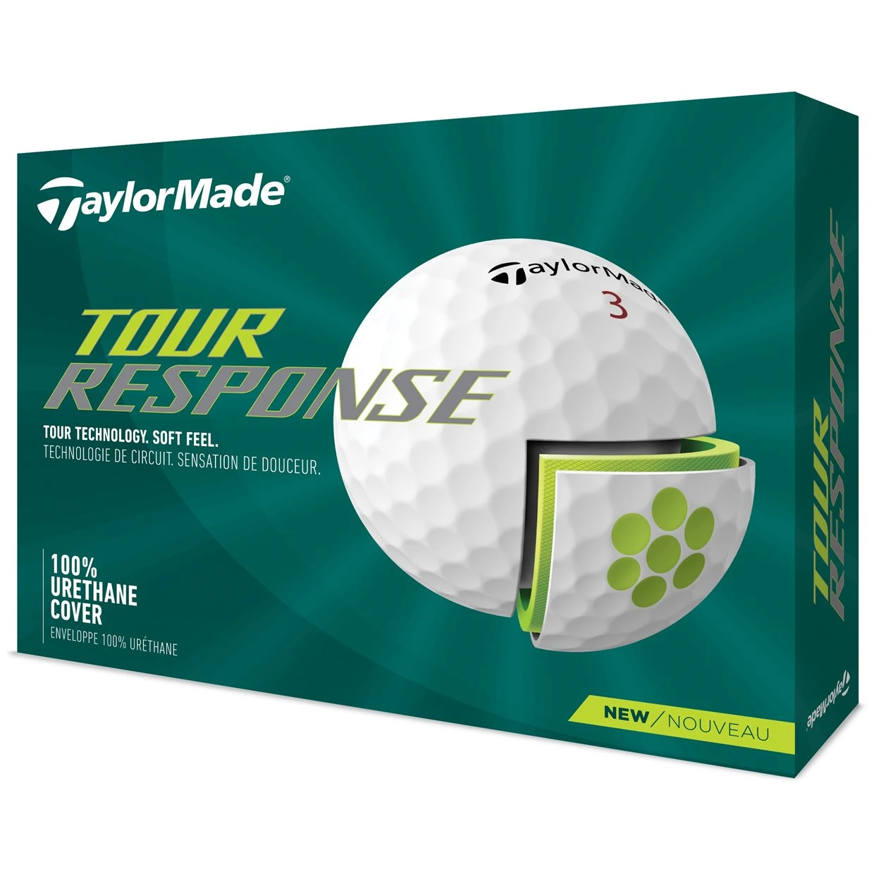 TaylorMade Tour Response 22 Low Compression Golf Balls 1 TaylorMade Tour Response 22 Low Compression Golf Balls
