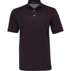 Turtleson Bailey Birdseye Performance Shirt Polo Short Sleeve Golf Apparel