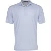 Turtleson Beckett Check Performance Shirt Polo Short Sleeve Golf Apparel