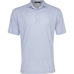 Turtleson Beckett Check Performance Shirt Polo Short Sleeve Golf Apparel