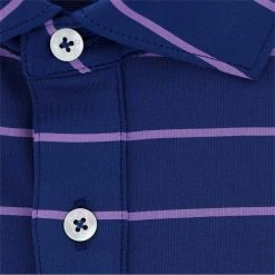 Turtleson Bruce Stripe Performance Shirt Polo Short Sleeve Golf Apparel 7 Turtleson Bruce Stripe Performance Shirt Polo Short Sleeve Golf Apparel -Cobra Golf-shop turtleson bruce stripe performance shirt 3